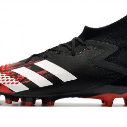 Botas de fútbol Adidas Predator Mutator 20.1 AG Negro Rojo Blanco