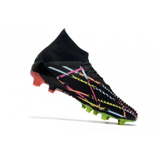 Descubrir  Botas de fútbol Adidas Predator Mutator 20.1 AG Negro Blanco Rosado Yellow