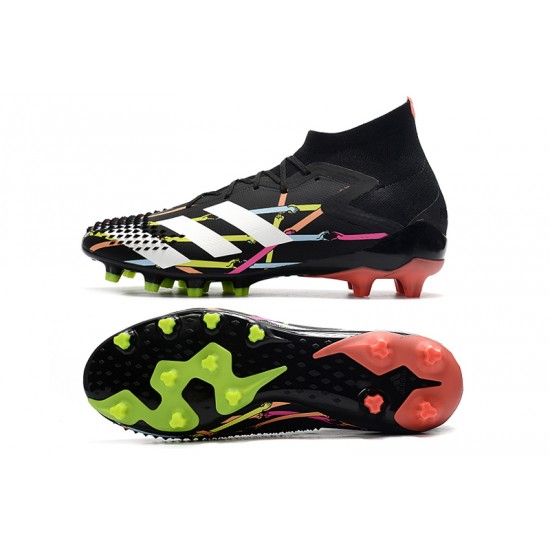 Descubrir  Botas de fútbol Adidas Predator Mutator 20.1 AG Negro Blanco Rosado Yellow
