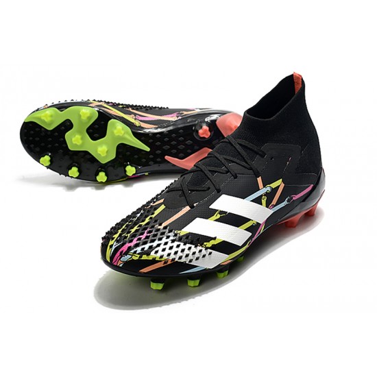 Descubrir  Botas de fútbol Adidas Predator Mutator 20.1 AG Negro Blanco Rosado Yellow