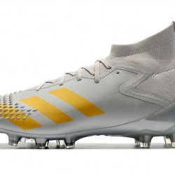 Botas de fútbol Adidas Predator Mutator 20.1 AG Metallic Plata Gold