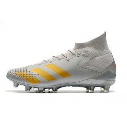 Botas de fútbol Adidas Predator Mutator 20.1 AG Metallic Plata Gold