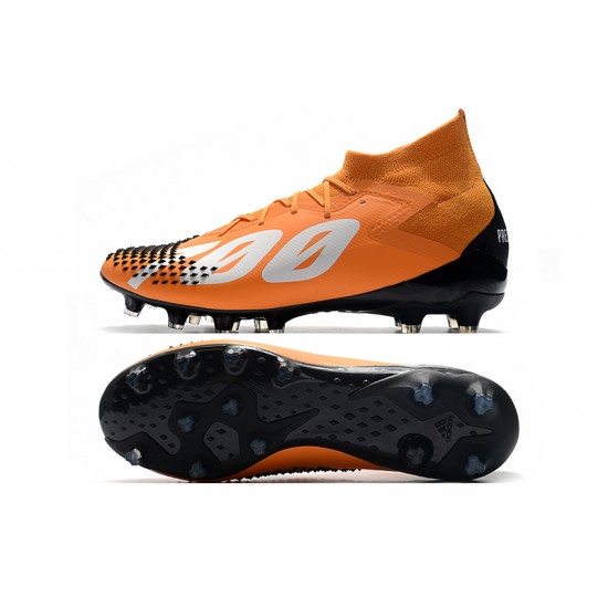 Calidad superior  Botas de fútbol Adidas Predator Mutator 20.1 AG naranja Blanco Negro