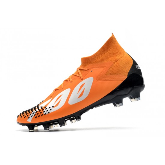 Calidad superior  Botas de fútbol Adidas Predator Mutator 20.1 AG naranja Blanco Negro