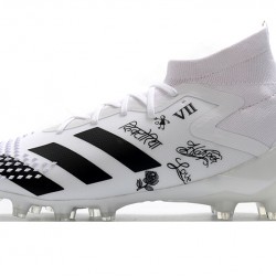 Botas de fútbol Adidas Predator Mutator 20.1 AG Blanco Negro