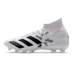 Botas de fútbol Adidas Predator Mutator 20.1 AG Blanco Negro