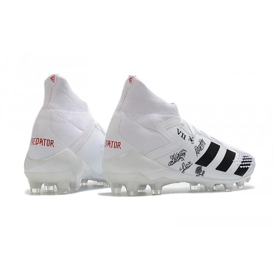 Calidad superior  Botas de fútbol Adidas Predator Mutator 20.1 AG Blanco Negro