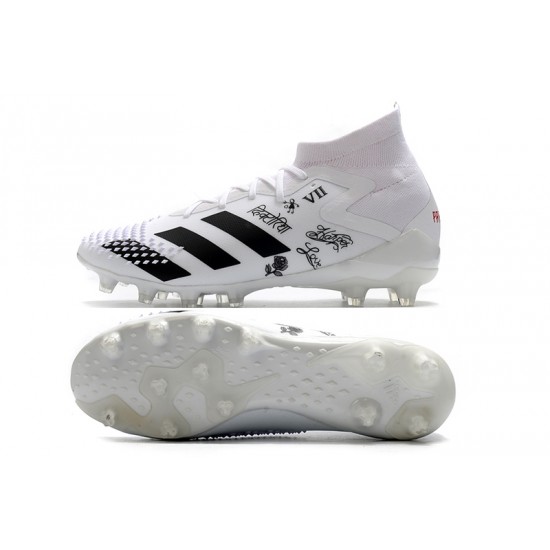 Calidad superior  Botas de fútbol Adidas Predator Mutator 20.1 AG Blanco Negro