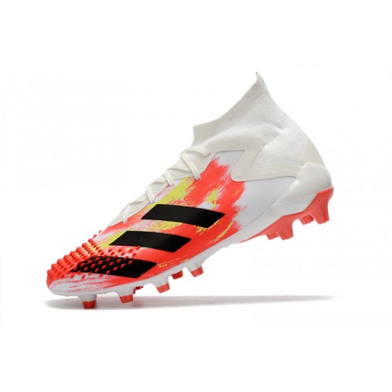 Descubrir  Botas de fútbol Adidas Predator Mutator 20.1 AG Blanco naranja Negro