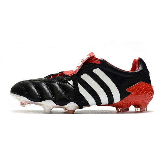 Tienda  Botas de fútbol Adidas Predator ManiaTormentor FG - Negro Blanco Rojo