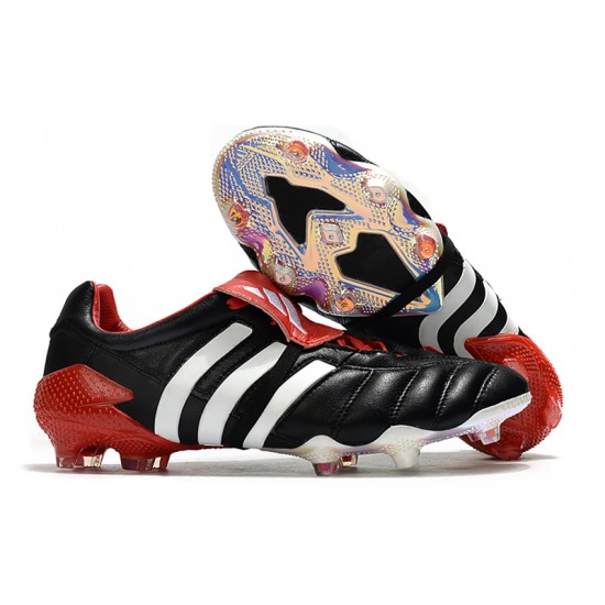 Tienda  Botas de fútbol Adidas Predator ManiaTormentor FG - Negro Blanco Rojo