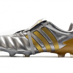 Botas de fútbol Adidas Predator Mania'Tormentor' FG - Metallic Plata Gold