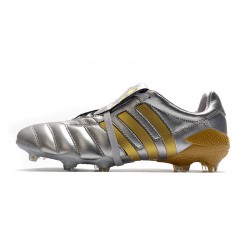 Botas de fútbol Adidas Predator Mania'Tormentor' FG - Metallic Plata Gold