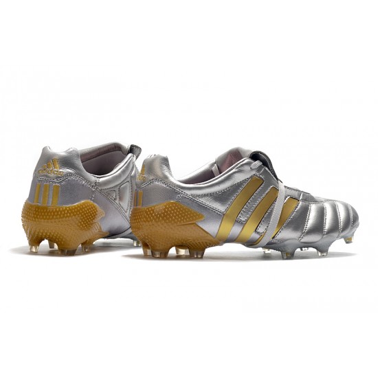 Tienda  Botas de fútbol Adidas Predator ManiaTormentor FG - Metallic Plata Gold
