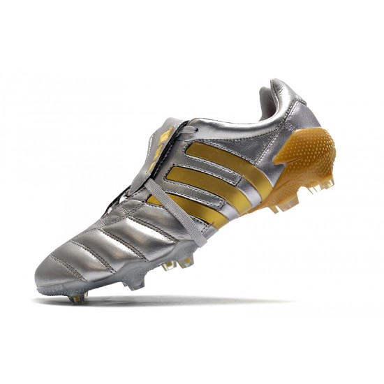 Tienda  Botas de fútbol Adidas Predator ManiaTormentor FG - Metallic Plata Gold