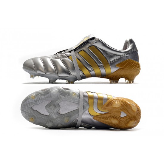Tienda  Botas de fútbol Adidas Predator ManiaTormentor FG - Metallic Plata Gold