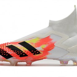 Botas de fútbol Adidas Predator Mutator 20+ FG - Blanco naranja Negro