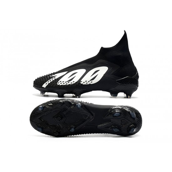 Mejor calidad  Botas de fútbol Adidas Predator Mutator 20+ FG Tormentor - Negro Blanco
