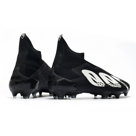 Mejor calidad  Botas de fútbol Adidas Predator Mutator 20+ FG Tormentor - Negro Blanco