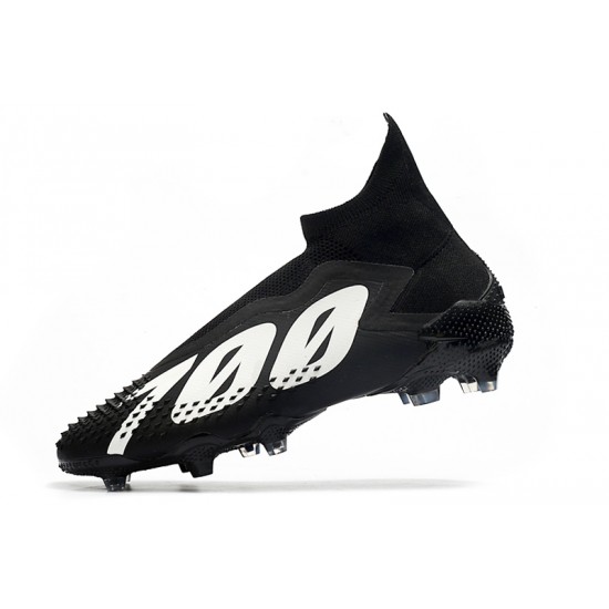 Mejor calidad  Botas de fútbol Adidas Predator Mutator 20+ FG Tormentor - Negro Blanco