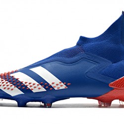 Botas de fútbol Adidas Predator Mutator 20+ FG Tormentor - Azul Blanco Rojo