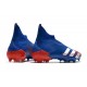 Tienda  Botas de fútbol Adidas Predator Mutator 20+ FG Tormentor - Azul Blanco Rojo