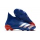 Tienda  Botas de fútbol Adidas Predator Mutator 20+ FG Tormentor - Azul Blanco Rojo