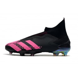 Botas de fútbol Adidas Predator Mutator 20+ FG Tormentor - Core Negro Rosado