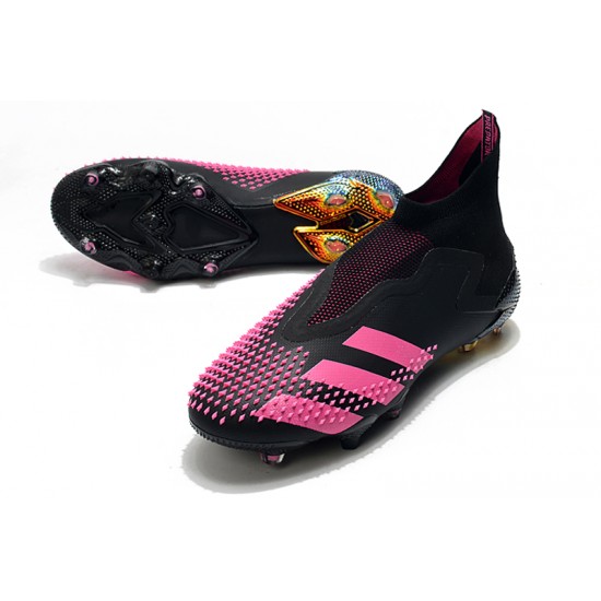 Calidad superior  Botas de fútbol Adidas Predator Mutator 20+ FG Tormentor - Core Negro Rosado