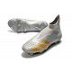 Alta calidad Botas de fútbol Adidas Predator Mutator 20+ FG Tormentor - Metallic gris Gold