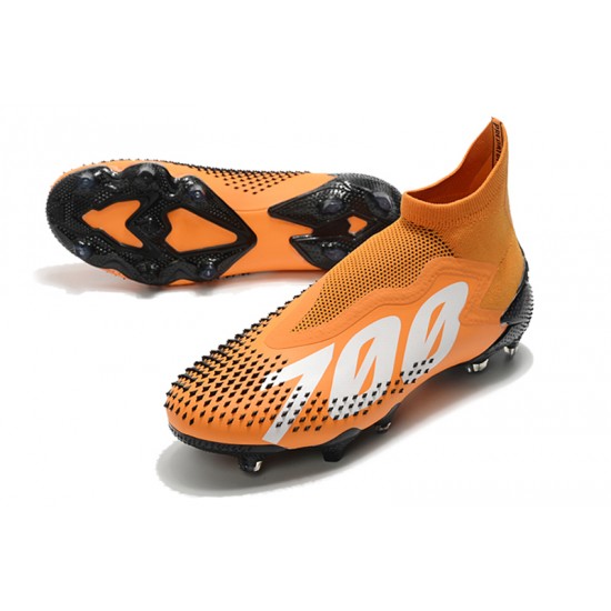 Comprar ahora  Botas de fútbol Adidas Predator Mutator 20+ FG Tormentor - naranja Blanco Negro