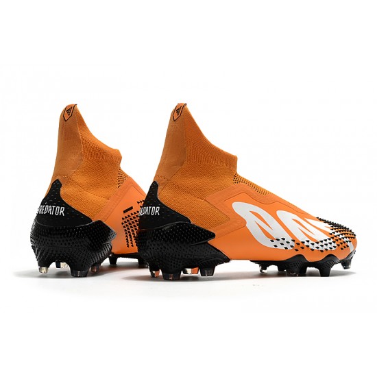 Comprar ahora  Botas de fútbol Adidas Predator Mutator 20+ FG Tormentor - naranja Blanco Negro