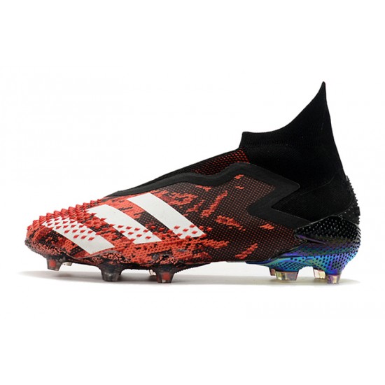 Comprar ahora  Botas de fútbol Adidas Predator Mutator 20+ FG Tormentor - Rojo Blanco Negro Azul