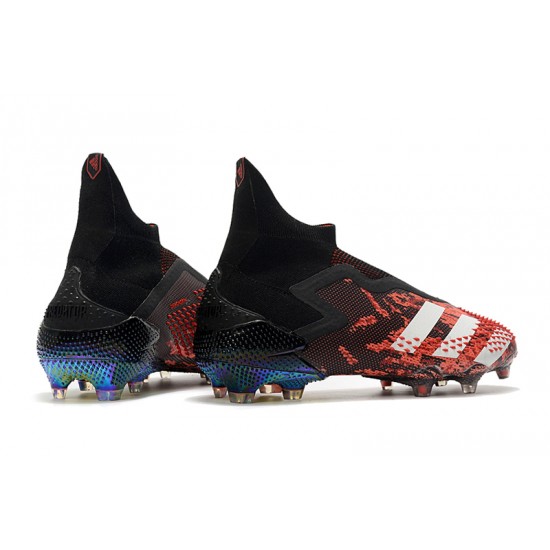 Comprar ahora  Botas de fútbol Adidas Predator Mutator 20+ FG Tormentor - Rojo Blanco Negro Azul