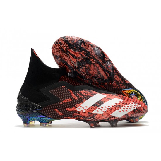 Comprar ahora  Botas de fútbol Adidas Predator Mutator 20+ FG Tormentor - Rojo Blanco Negro Azul