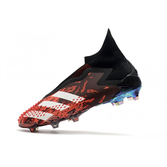 Comprar ahora  Botas de fútbol Adidas Predator Mutator 20+ FG Tormentor - Rojo Blanco Negro Azul