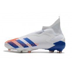 Botas de fútbol Adidas Predator Mutator 20+ FG Tormentor Blanco Azul Rojo