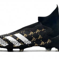 Botas de fútbol Adidas Predator Mutator 20+ FG Tormentor Pogba - Blanco Mtallic Gold