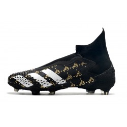 Botas de fútbol Adidas Predator Mutator 20+ FG Tormentor Pogba - Blanco Mtallic Gold