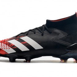 Botas de fútbol Adidas Predator Mutator 20.1 FG Tormentor - Negro Rojo Blanco