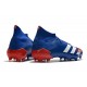 Mejor calidad  Botas de fútbol Adidas Predator Mutator 20.1 FG Tormentor - Azul Rojo Blanco