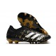 Alta calidad Botas de fútbol Adidas Predator Mutator 20.1 Low AG Negro Gold Blanco
