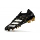 Alta calidad Botas de fútbol Adidas Predator Mutator 20.1 Low AG Negro Gold Blanco