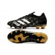 Alta calidad Botas de fútbol Adidas Predator Mutator 20.1 Low AG Negro Gold Blanco