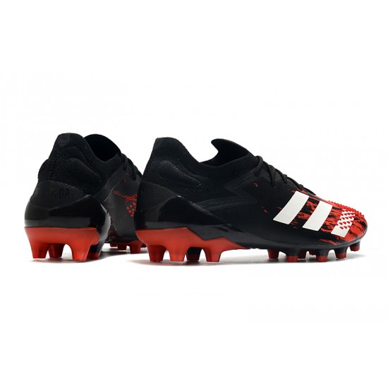 Comprar  Botas de fútbol Adidas Predator Mutator 20.1 Low AG Negro Rojo Blanco