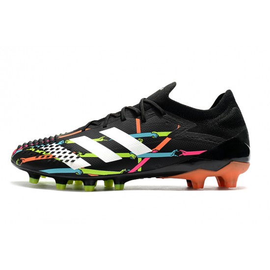 Descubrir  Botas de fútbol Adidas Predator Mutator 20.1 Low AG Negro Blanco Rosado Azul