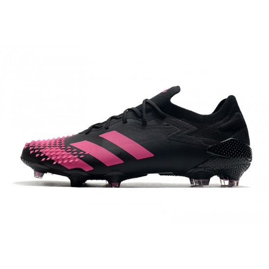 Calidad superior  Botas de fútbol Adidas Predator Mutator 20.1 Low FG - Negro Rosado