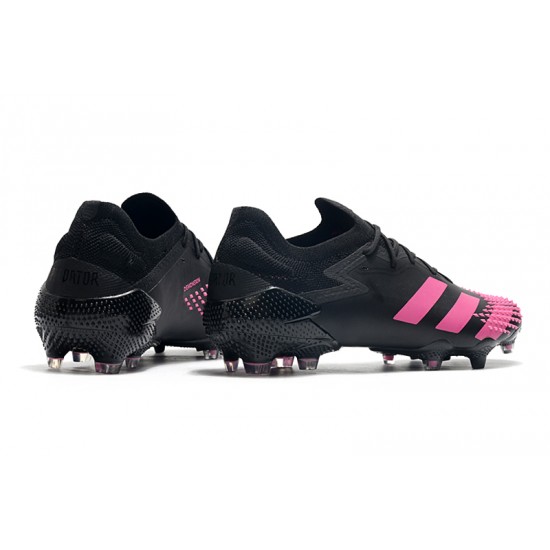 Calidad superior  Botas de fútbol Adidas Predator Mutator 20.1 Low FG - Negro Rosado