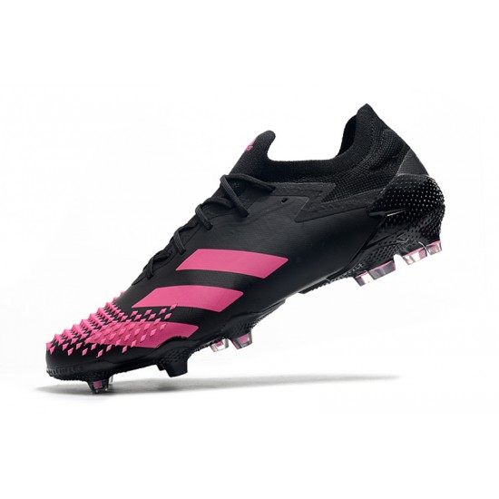 Calidad superior  Botas de fútbol Adidas Predator Mutator 20.1 Low FG - Negro Rosado