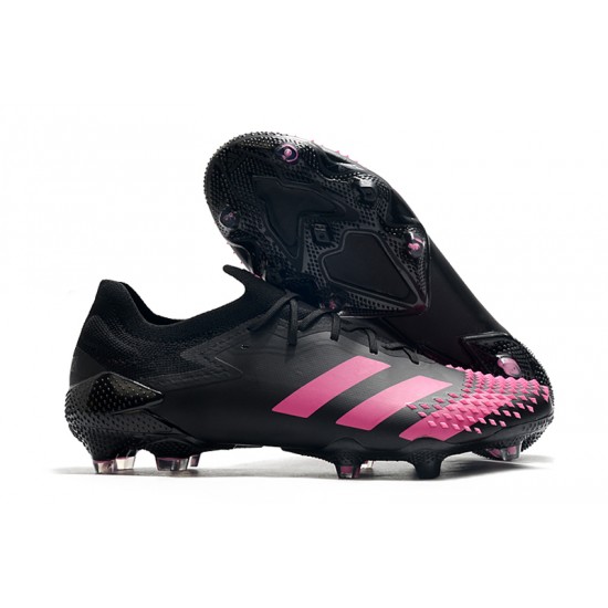 Calidad superior  Botas de fútbol Adidas Predator Mutator 20.1 Low FG - Negro Rosado